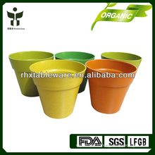 100% natural bamboo flower pots